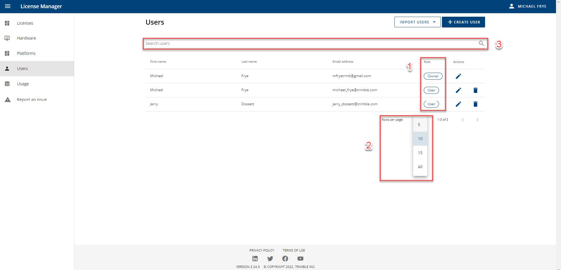 Trimble License Manager Quick Start Guide